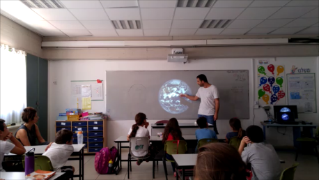 Blueturn présenté dans une école